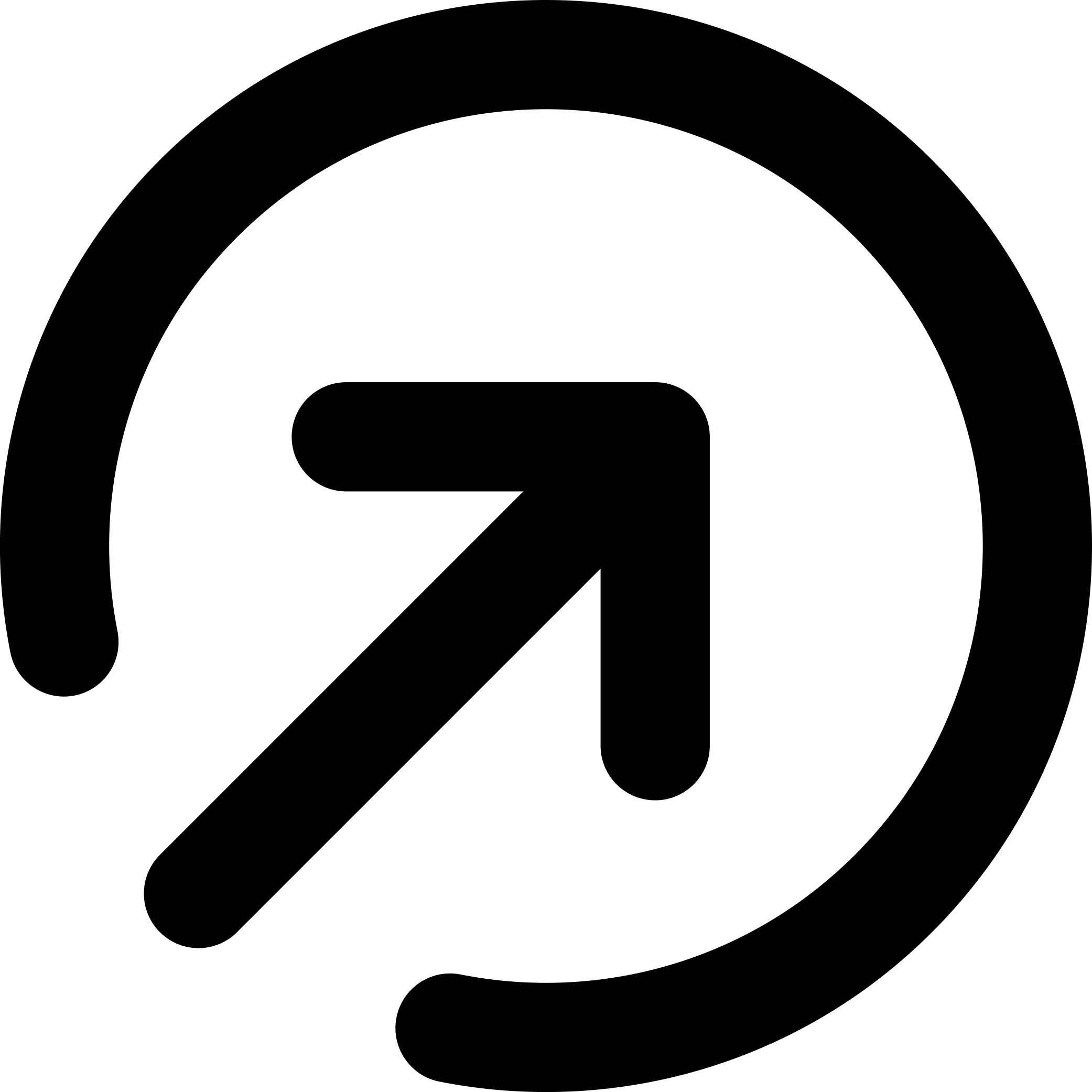 Arrow Narrow Circle Broken Up Right Craft Design Svg File Free Vectors